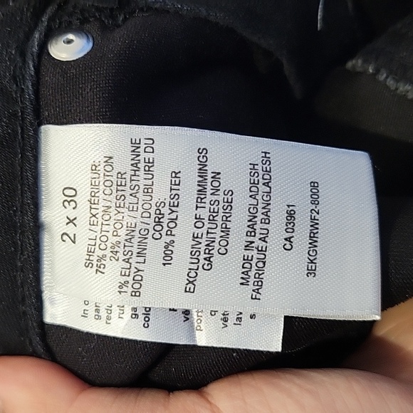 Black heat tech wind river straight leg jeans - Picture 7 of 8